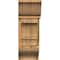 Ekena Millwork Balboa Traditional Rough Sawn Bracket w/ Offset Brace, Western Red Cedar, 8"W x 18"D x 22"H BKT0806X18X22BOA01RWR - alternate 3